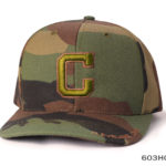 A Camouflage Print Hat With C Wording Copy