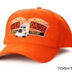 Over Drive Motor Freight Embroidery Orange