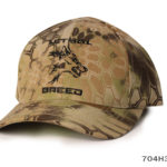 A tactical camo cap with lethal breed label