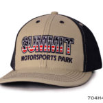 A Summit Motorsports Park Logo on a Cap