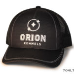 Orion Kennels Embroidery on Black Cap