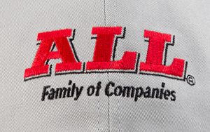 All Famity of Companies Embroidery Close Up