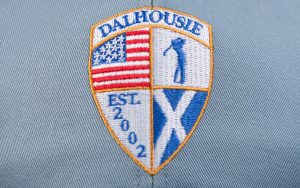 Dalhousie Embroidered Logo Close Up