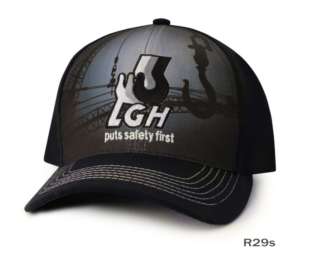 A LGH Puts Safety First Cap in Black Color