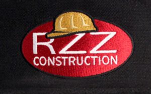 RZZ Construction in White Embroidered