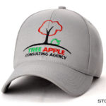 A light grey tree apple consulting agency cap