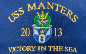 USS Manters 2013 Embroidered Logo Copy