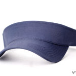 A dark navy blue half sports cap without a top