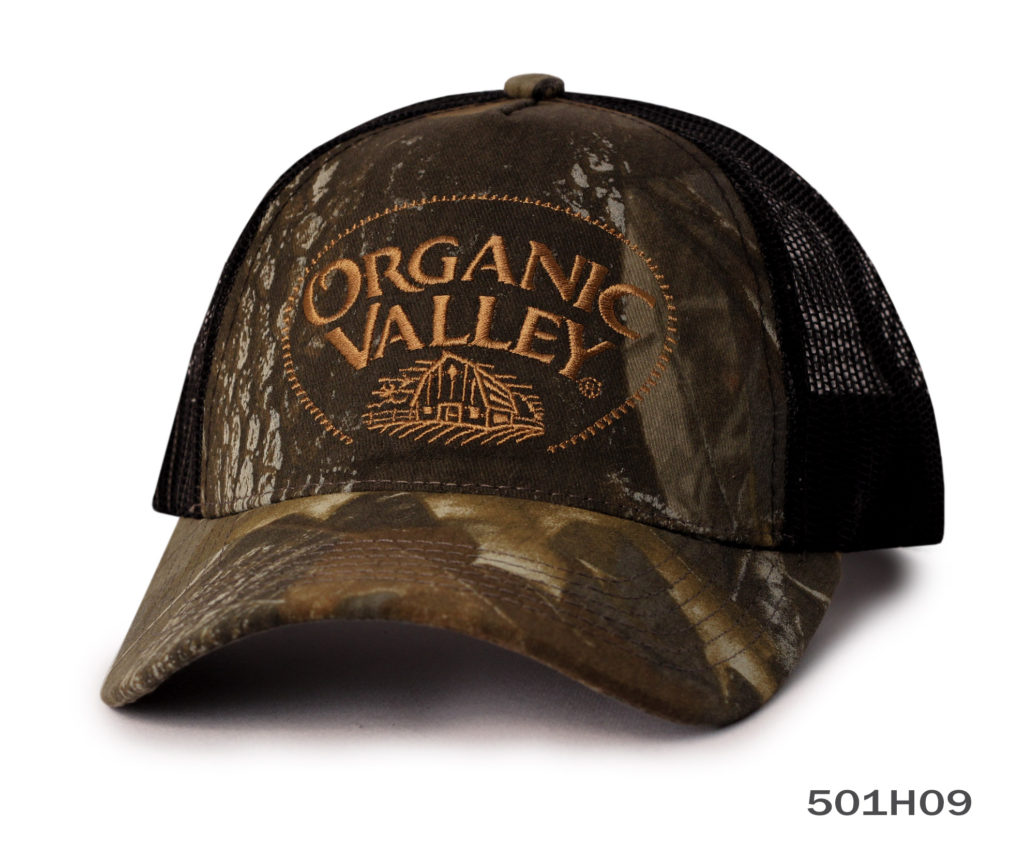 Organic Valley Logo Embroidered Cap