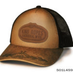 A King Ropes Sheridan WYO Cap in Brown and Black