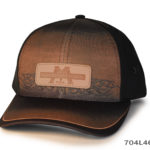 Marshall Town Patch Stitched on a Brown Cap