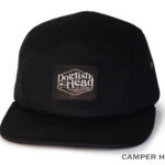 A Dogfish Head Embroidered Cap in Black Color