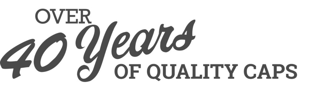 Over 40 years of quality hats banner