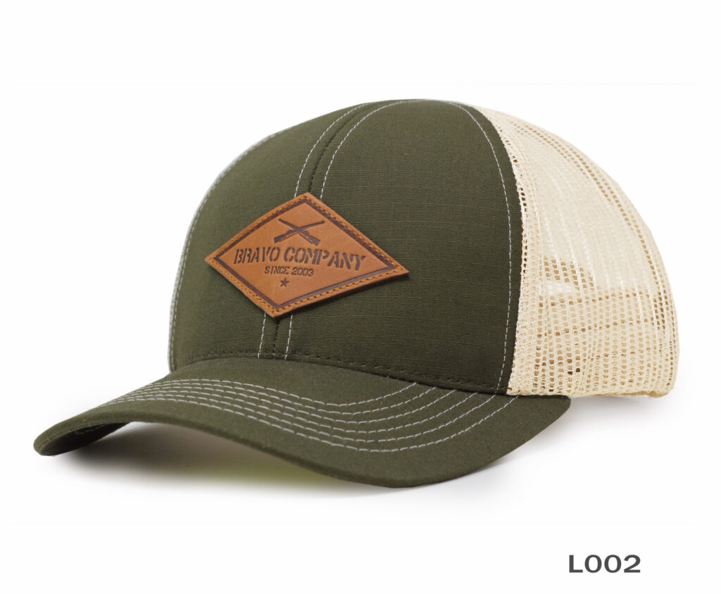 Custom Leather Patch - L002 Cap