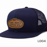 Blue King Ropes cap with mesh back.